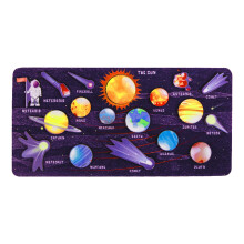 Wooden Solar System Puzzle Montessori Educational Toy