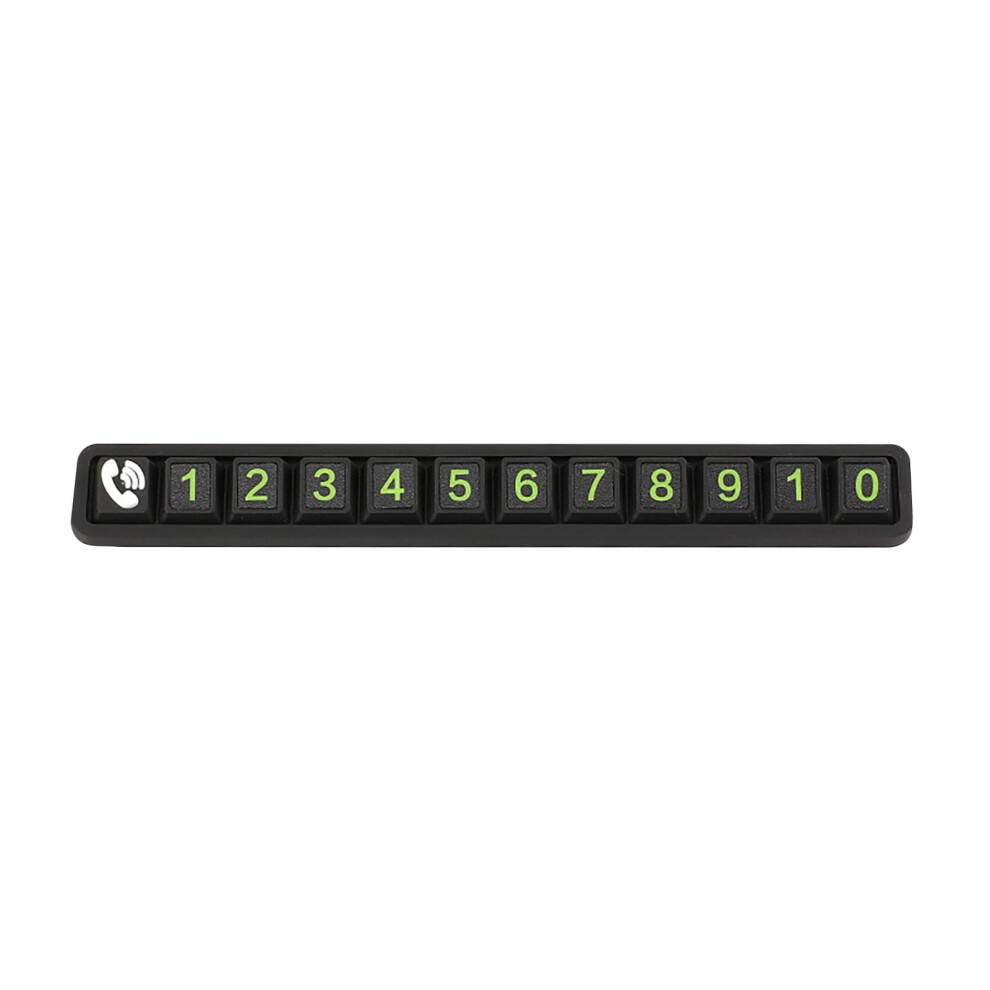 Car Temporary Parking Sign Universal Phone Number Plate 9455834419831