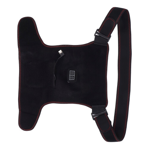 Shoulder Compression Wrap with Heat and 3-Level Adjustment
