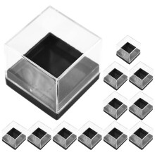 Rock Display Clear Cube Storage for Hobbyists 15 Set