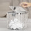 AuroraX desk trash can plastic 2.6L push-button lid 6
