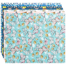 Quilting Cotton Fat Quarters Bundle – Non-Fade Patterns,