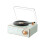 Vintage Phonograph Bluetooth Speaker with Alarm Clock and 1