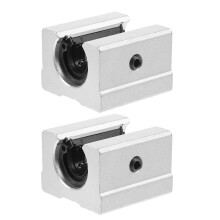 Linear Motion Bearing Blocks Aluminum Alloy 2 pcs