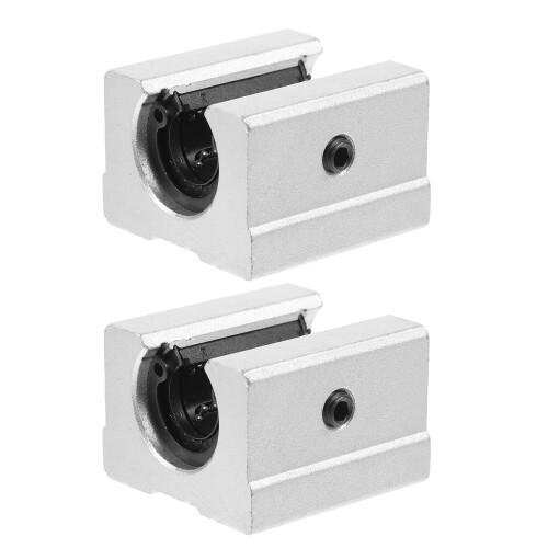 Linear Motion Bearing Blocks Aluminum Alloy 2 pcs