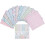 Blommönsterkartongpapper 24 ark 6x6 1