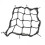 Motorcycle Fuel Tank Net Mesh 30x30 cm Black 1