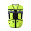 Reflective Mesh Safety Vest Breathable Zippered M 2