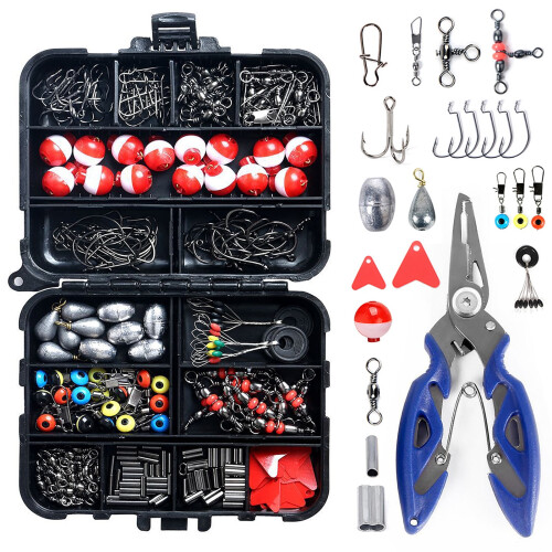 Fishing components set with box 263 pcs 1