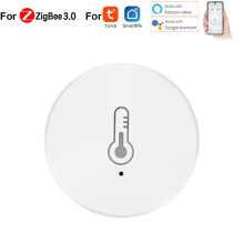 ZigBee Smart Temperature and Humidity Sensor White