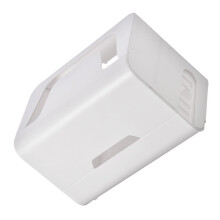 Wooden Router Storage Box 32 x 20 cm White