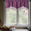 Sheer Window Curtains for Bathroom and Kitchen 150x40 cm 4