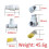 2X POE Splitter 2 in 1 Network Cabling Connector Three-Way RJ45 Connector POE Cable for IP Security Camera 6