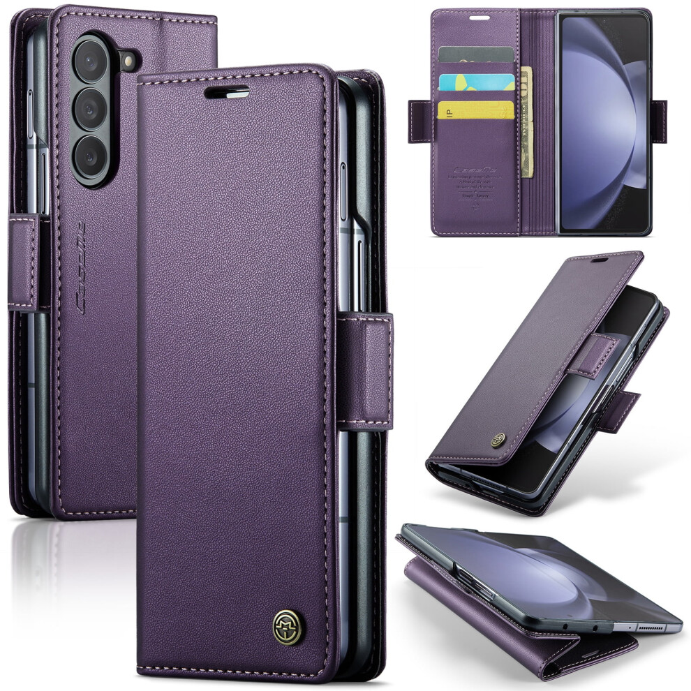 Pu Leather Flip Wallet Case For Samsung Galaxy Z Fold 5 5G 9180333341184