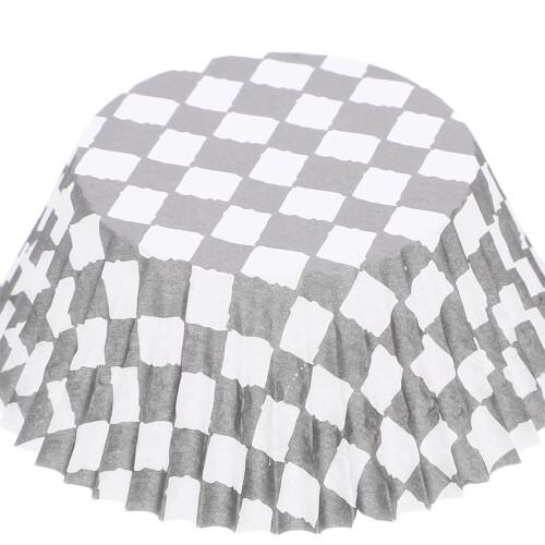 Checkered Cake Tray 7.57.53 cm 200 pcs 1