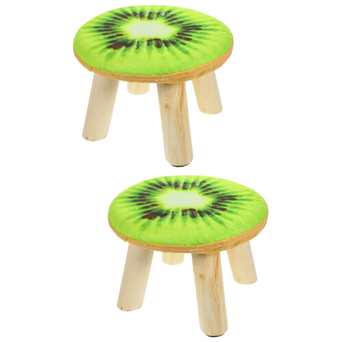 Cake Decorative Stool Chairs Outdoor Toddler 2 Pieces