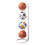 Basketball Storage Rack Rolling Vertical Stand 1 Pack 1