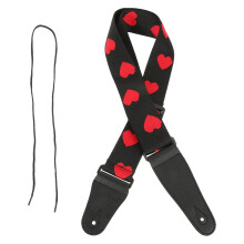 Guitar Strap Nylon PU Material 1 Set