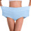 Women's Seamless High-Waisted Briefs Stretch Breathable 4