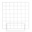 White Metal Grid Frame Photo Display Rack 2 pcs 1
