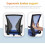 Ergonomic Mesh Office Chair with Lumbar Support and 6