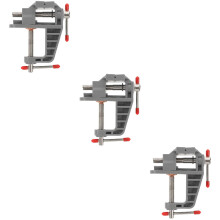 Ensemble de 3 étaux d'établi portables pour bijoutiers, menuisiers et artisans, outils de réparation.