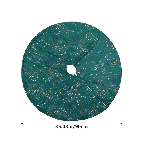 Kerstboomrok van Nederlands fluweel, 90 cm 2