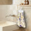 Flower Hanging Hand Towels Set 3-Piece Fast-Drying Reusable 2