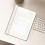 Kraft Paper Notebook Grid Layout Soft Cover 1 Pack 1