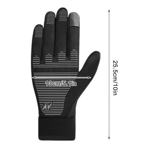 USB Heated Gloves Windproof Warm Lightweight Touchscreen