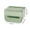 Opklapbare tissuebox organizer van transparant plastic, 7x6,1 inch 3