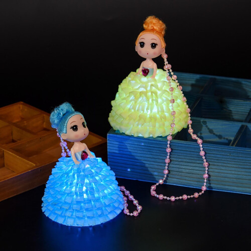 LED Luminous Doll Night Light – Yellow, Soft Glow 2