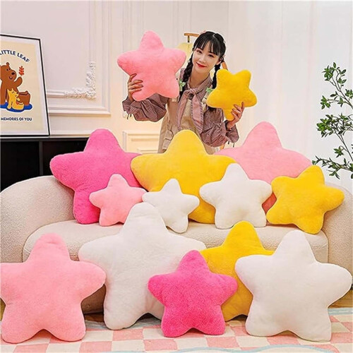 VerPetridure star plush pillow 23.6 inch
