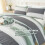 Queen Comforter Set Red Black 3-Piece Down Alternative 6