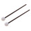 Glockenspiel Drum with Handle and Mallets 1 Pair 1