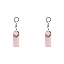 2X Personal Alarm for Women 130dB Siren Loud Security Alarms Keychain with LED Light Approved Personal Safety