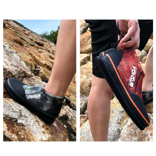 Botas de caça e pesca em neoprene para vadeio em rochas, 3 mm 2