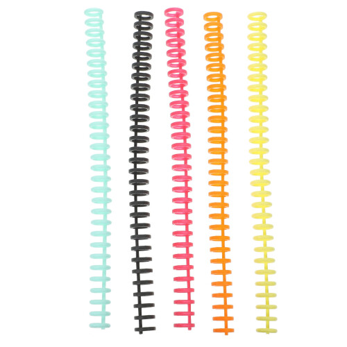 FUEENIRVA Retro Notebook Binding Spines 11-Pcs Plastic
