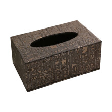 Housse de boîte à mouchoirs Eease Vintage Égypte pour la décoration de la maison, du bureau ou de la voiture