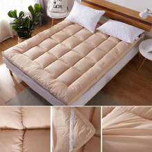 Protège-matelas WSYW 72D en coton et plumes, garnissage généreux, taille King