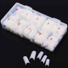 French Acrylic Nail Kit Clear Tips 500 pcs