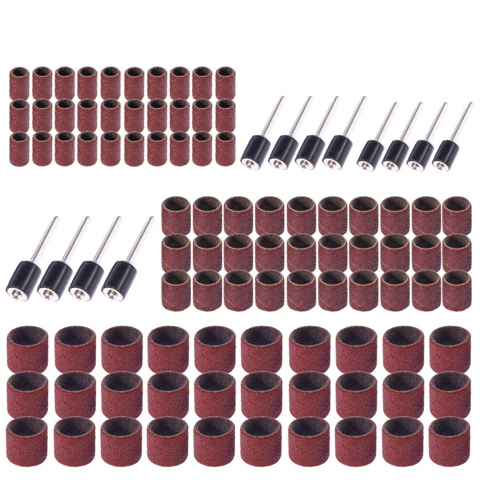 Sanding Discs Drum Bands Abrasive Belt Set 102Pcs 9455834426112