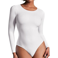 Women's Long Sleeve Crew Neck Slimming Bodysuit