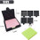 Stencil e Supporto per Note Adesive con Cinque Modelli, Dispenser Riutilizzabile per Elenchi di Cose da Fare, per Casa e Uffici con Note Adesive 6