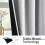 Blackout Curtains Moroccan Gold Pattern Thermal Grommet Top 3