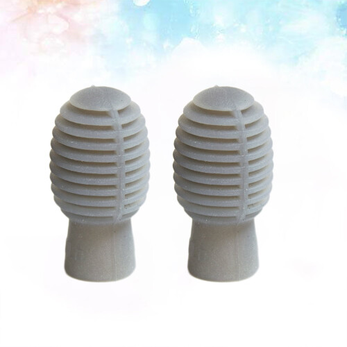 Drum Accessory Volume Reduction Set Grey Silicone Drumstick