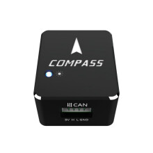 Boussole Externe RM3100 pour Drone RC avec Indicateurs LED, Sortie 80 Hz, Interface CAN, Compatible avec les ContrĂ´leurs de Vol PX4/Ardupilot