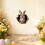 Stickers muraux lapin de Pâques pour chambre d'enfant 4