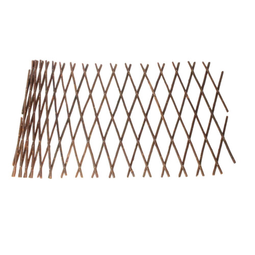 Wooden Privacy Screen Adjustable Telescopic 77 inch 1