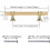 Gold Cabinet Handles Brushed Brass 10 Pack 4 Inch 2